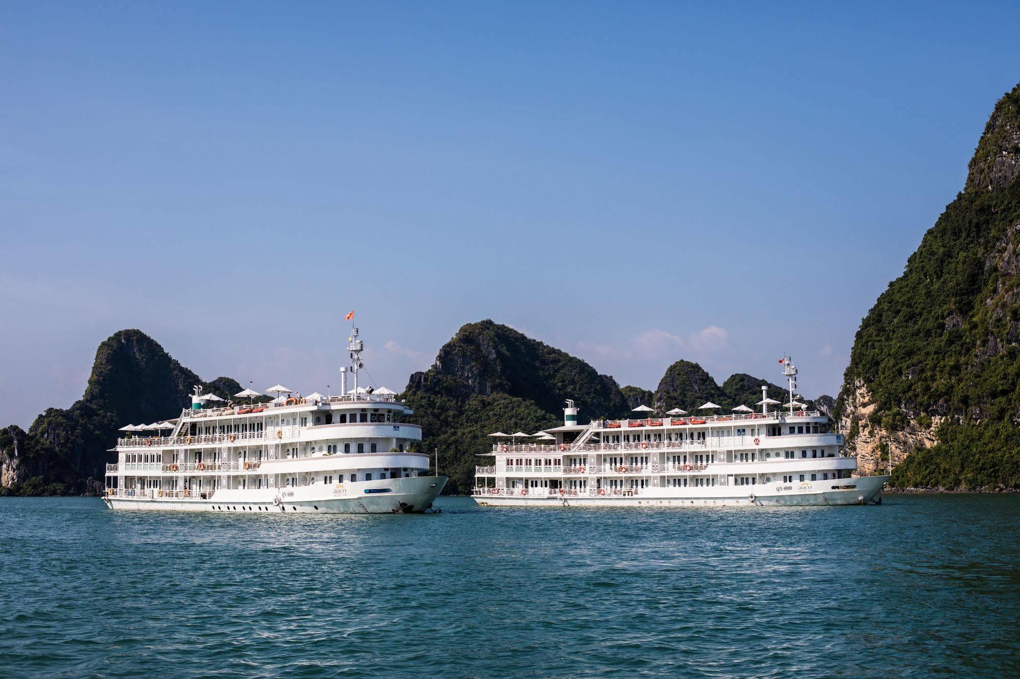 Hotel The Au Co Cruise - Managed By Bhaya Cruise Ha Long Exterior foto